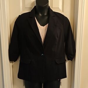 Torrid Size 0 Black Women's Blazer